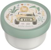Mepal Fruitbox Campus Little Dutch - 300 ml - Inclusief fruitvorkje - Sluit goed af - Snackdoosje - Safari Friends