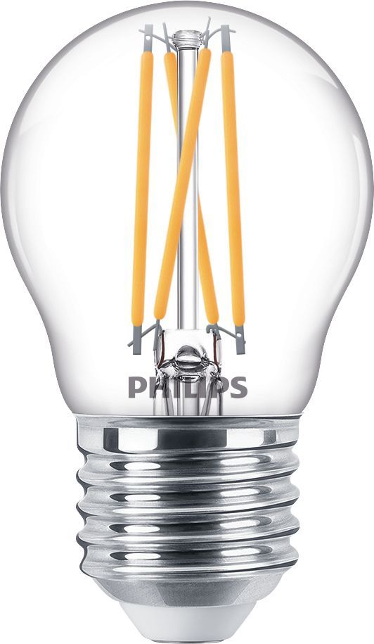 Philips LED Kaarslamp - E27 - 3W - 250lm - 2200K - Dimbaar