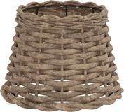 vidaXL Lampenkap Ø20x15 cm wicker bruin