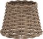 vidaXL Lampenkap Ø20x15 cm wicker bruin