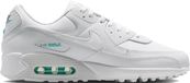 Nike Air Max 90 'White Hyper Turquoise' maat 44.