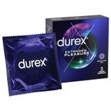Durex - Préservatif retardant - prolongateur de plaisir - 56mm - 3 unités