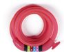 Xolid Fietsslot met cijferslot - 120 cm - roze - kabelslot
