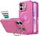 ESR Cyber Tough iPhone 17 Hoesje Stand MagSafe Back Cover Roze