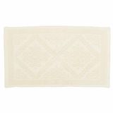 Antislip Sibilla Antislip badkamertapijt, ivoorkleurig, 40 x 60 cm, van 100% katoen