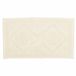 Antislip Sibilla Antislip badkamertapijt, ivoorkleurig, 40 x 60 cm, van 100% katoen