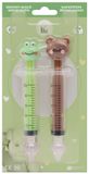 PLIC CARE - Lot de 2 Seringues Nasales Bébés - Aspirateur Irrigation Nasale - Nettoyage Efficace - Format Ludique - Embout Souple en Silicone sans BPA - 10 ml