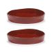 Serax Assiette creuse La Mère Ø20 cm lot de 2 rouge vénitien