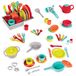Battat Speelgoed keukenset, 71-delige luxe fantasie-kookaccessoires