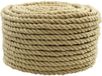 vidaXL Boottouw 10 mm 50 m Naturel