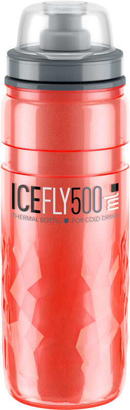 Elite Ice Fly Drinking Bottle 500ml, red