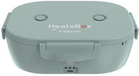 Faitron GO Light - Heatsbox - Elektrische Lunchbox - RVS - Verwarmde Lunchbox - Voor Warme Maaltijden - Verschillende Compartimenten - Met App - 12/24V - Groen