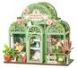 Miniatuurhuis bouwset - Houten miniatuurmodelbouwset - Mini poppenhuis - Groene fonteintuin - Woondecoratie - Pour adultes et adolescents