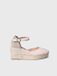 Toni Pons Espadrille compensée en lin pour femmes | LAIA-NT