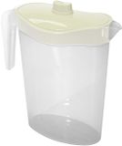 Hega Hogar Waterkan/sapkan met creme deksel - 2,5 liter - kunststof - 11 x 26 cm
