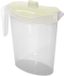 Hega Hogar Waterkan/sapkan met creme deksel - 2,5 liter - kunststof - 11 x 26 cm