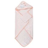 Poyetmotte Lapinou Handdoek met capuchon, 75 x 75 cm, Multi kleuren, One Size