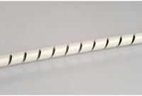 HellermannTyton 161-43200 SBPEFR9-PE-FR-WH Spiraalslang Wit