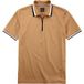 OLYMP Casual Regular Fit Polo shirt Korte mouw caramel