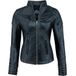 Urban 5884® Angelina Damesjas Lamsleer Zwart XL