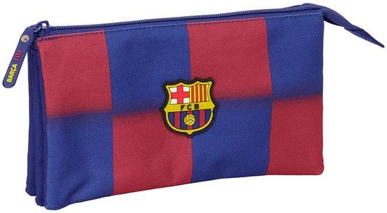 Safta Fc Barcelona Home Kit 25/26 Triple Etui Blauw Man