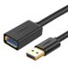 Ugreen US132 USB-kabel USB 3.2 Gen 1 (3.1 Gen 1) 1 m USB A 5 Gbit/s Zwart