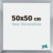 yd. Cadre photo 50x50 cm - Argent Brillant - MDF