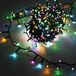 3.06 Guirlande lumineuse LED, multicolore / doux, coloré - 500 LED / 11 mètres - Compact, clignotant, 8 fonctions et minuterie