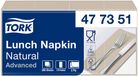 Tork Lunchservet Advanced Achtstevouw Naturel