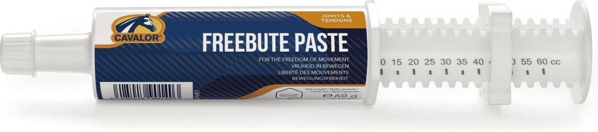 Cavalor Free Bute Paste - Voedingssupplement - 6x60 g