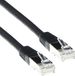 ACT IB9200 LSZH SFTP CAT6A Patchkabel Zwart - 50 cm