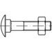 TOOLCRAFT 111296 Platbolschroef M16 65 mm Buitenzeskant DIN 603 Staal 25 stuk(s)