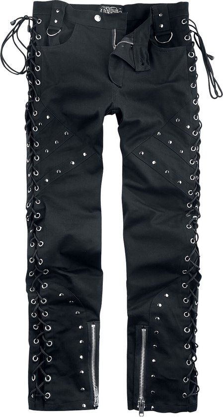 Vixxsin Hudson Heren Stoffen broek - zwart - W30L32