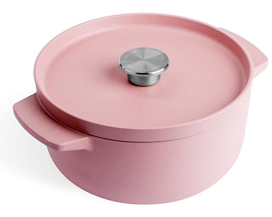 KitchenAid Braadpan 22cm - Roze Gietijzer - 3.3L - Dried Rose