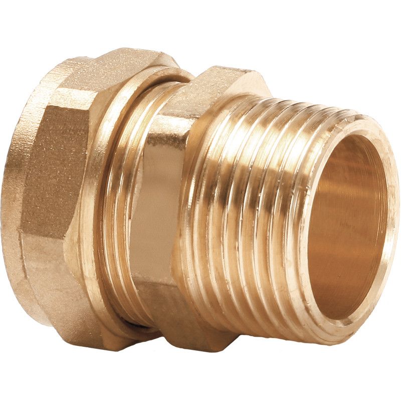 Knel puntstuk 3/4"x22mm