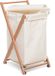 Foppapedretti Angel wasmand 44 l Rechthoekig Beuken, Katoen, Kunststof, Multiplex Beige, Zwart, Walnoot