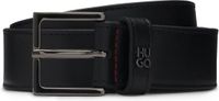 HUGO Leren Riem Giove-HU-GO-StG Sz35 W85 Black