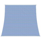 VidaXL Voile d'ombrage rectangulaire 4/5 x 4 m hdpe bleu et blanc