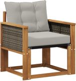 vidaXL Buitensofa Massief Acacia Hout Naturel