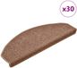 vidaXL Bruine Trapmatten 30 stuks - 65x24x4 cm