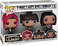 Funko POP! Rocks: TLC - Lisa "Left Eye" Lopes - Scrubs 3PK