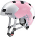 UVEX Kid 3 Fietshelm Kinderen - zilver/roze