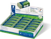 Staedtler Gum Eco, olijfgroen, 30 stuks