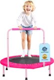 VEVOR Trampoline Opvouwbare Mini Trampoline 100kg Rebounder Trampoline 36" Roze