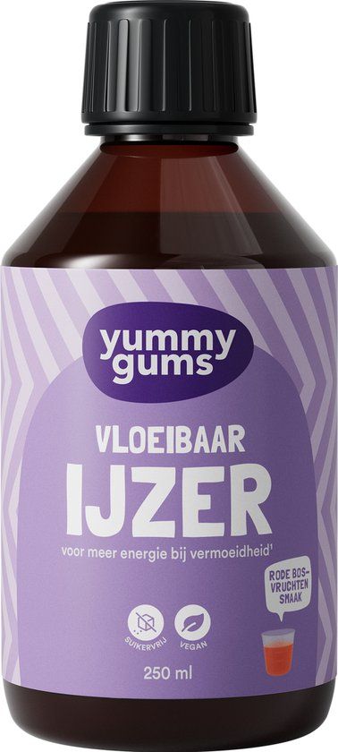 Yummygums Vloeibaar IJzer - 250 ml