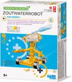 4M Wetenschap En Spel - Maak Je Eigen Zoutwater Robot - Bouwpakket - KidzLabs - Green Science - 5 Jaar