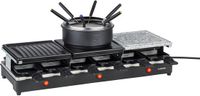 Klarstein Fonduelette XL 3 in 1 Raclette Grill & Fondue