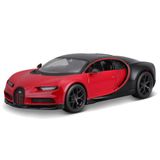 Maisto Bugatti Chiron Sport 1:24 Model Car, Red-Black