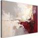 Tableau Moderne Bordeaux Beige 60x40
