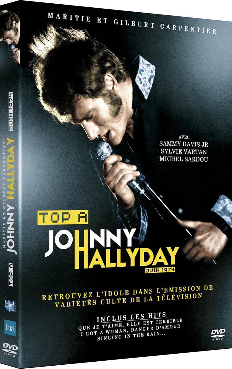 Top A Johnny Hallyday Juin 1974 - DVD - 3550460054848